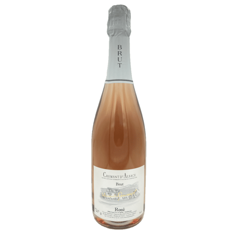 Crémant d Alsace Rosé Domaine Vincent Spannagel