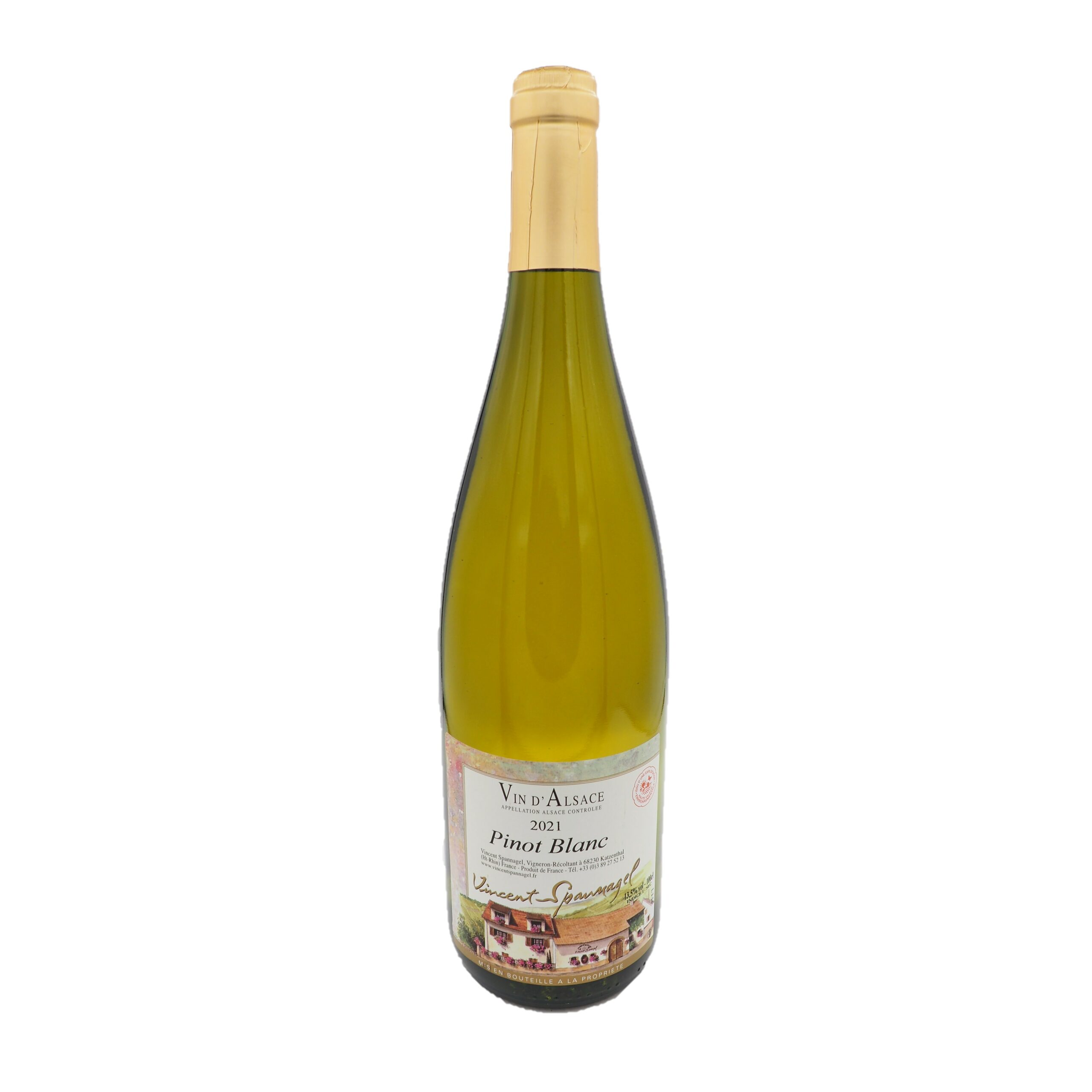 Pinot Blanc 2024 Domaine Vincent Spannagel Vin blanc sec — free download